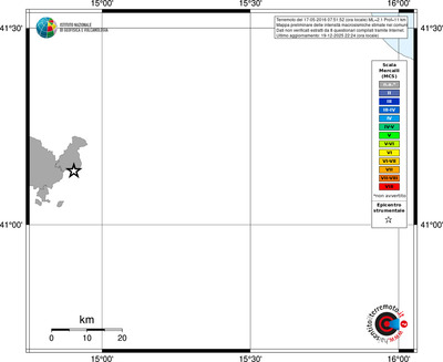 Mappa MCS - territori comuni