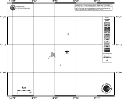Mappa MCS - territori località