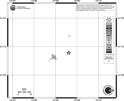 Mappa MCS - territori località