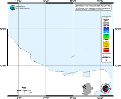Mappa EMS - territori comuni