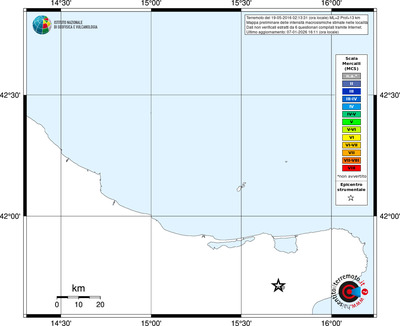 Mappa MCS - territori località