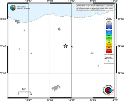 Mappa EMS - territori località
