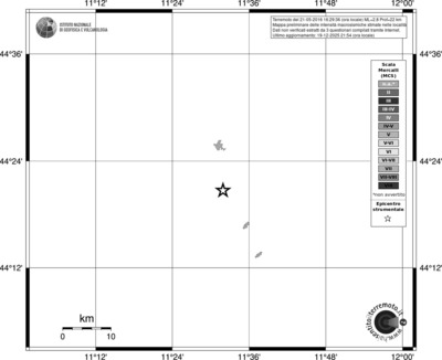 Mappa MCS - territori località