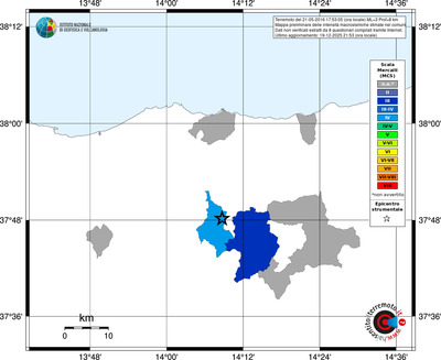 Mappa MCS - territori comuni