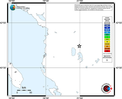 Mappa MCS - territori località