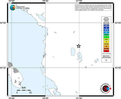 Mappa MCS - territori comuni