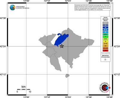 Mappa MCS - territori comuni