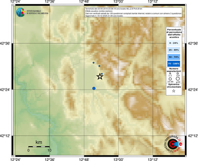 Mappa comuni con almeno 3 questionari