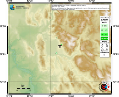 Mappa comuni con almeno 3 questionari
