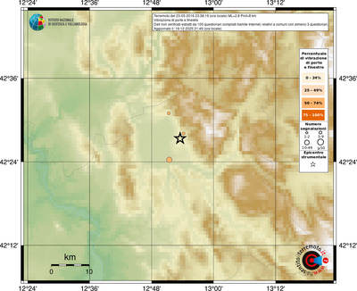Mappa comuni con almeno 3 questionari