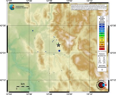 Mappa EMS - località