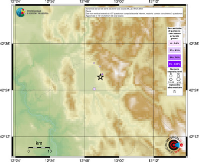 Mappa comuni con almeno 3 questionari