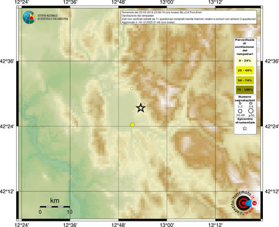 Mappa comuni con almeno 3 questionari