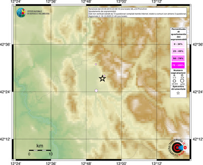 Mappa comuni con almeno 3 questionari