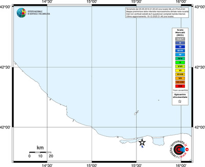 Mappa MCS - territori località