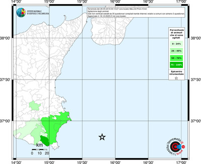 Mappa territorio comunale con almeno 3 questionari