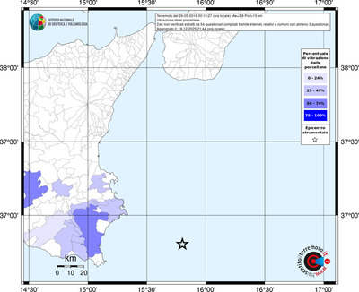 Mappa territorio comunale con almeno 3 questionari