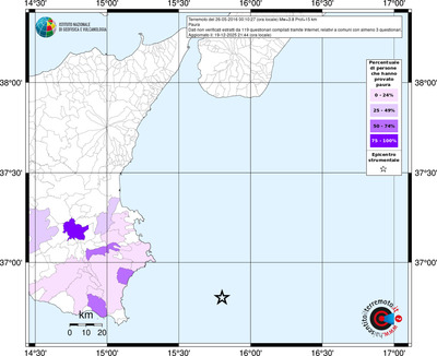 Mappa territorio comunale con almeno 3 questionari