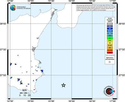 Mappa EMS - territori località