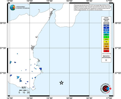 Mappa MCS - territori località