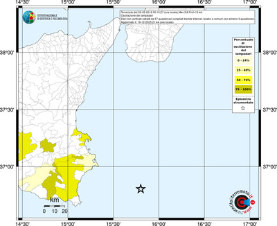 Mappa territorio comunale con almeno 3 questionari