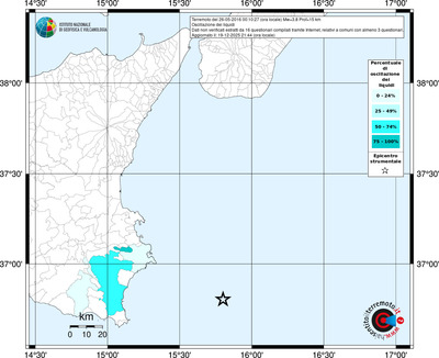 Mappa territorio comunale con almeno 3 questionari