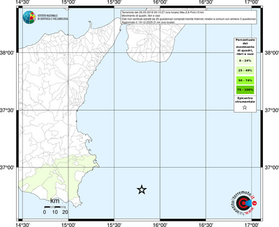 Mappa territorio comunale con almeno 3 questionari