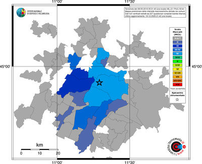 Mappa MCS - territori comuni