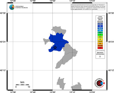 Mappa MCS - territori comuni