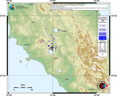 Mappa comuni con almeno 3 questionari