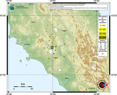 Mappa comuni con almeno 3 questionari