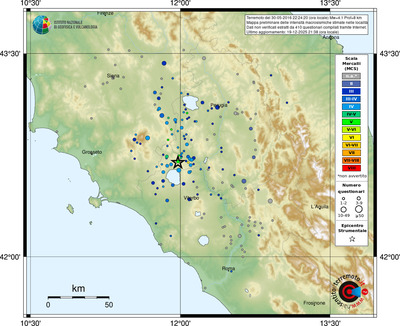 Mappa MCS - località