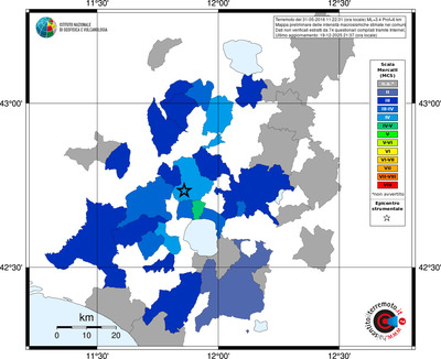Mappa MCS - territori comuni