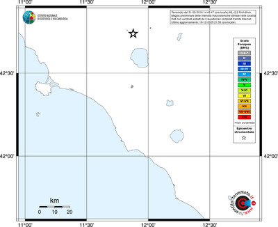 Mappa EMS - territori località