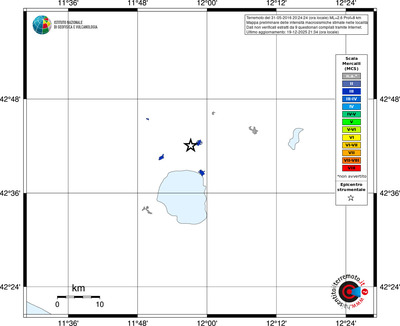 Mappa MCS - territori località