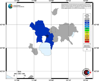 Mappa MCS - territori comuni