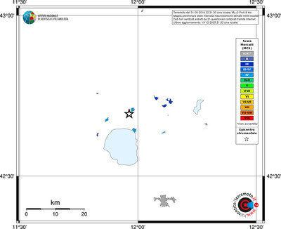 Mappa MCS - territori località