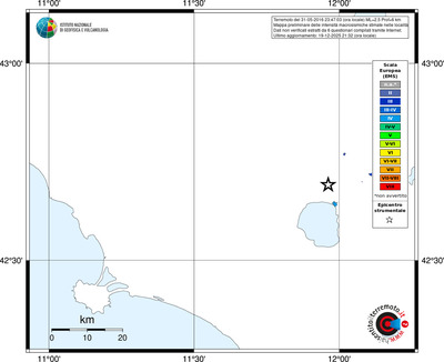 Mappa EMS - territori località