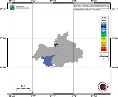 Mappa MCS - territori comuni