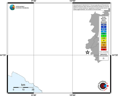 Mappa MCS - territori comuni