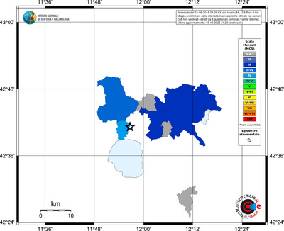 Mappa MCS - territori comuni