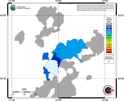 Mappa MCS - territori comuni