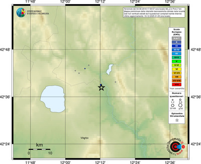 Mappa EMS - località