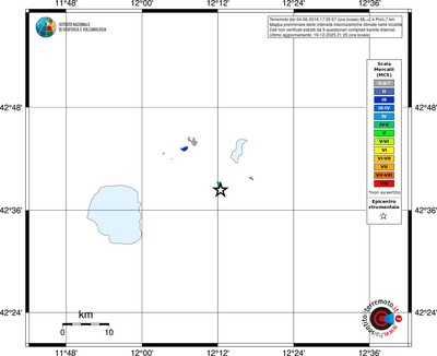 Mappa MCS - territori località