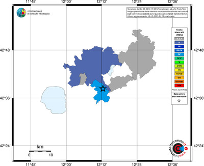 Mappa MCS - territori comuni