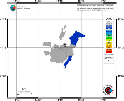 Mappa MCS - territori comuni