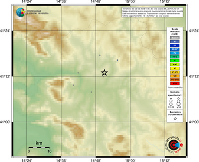 Mappa MCS - località