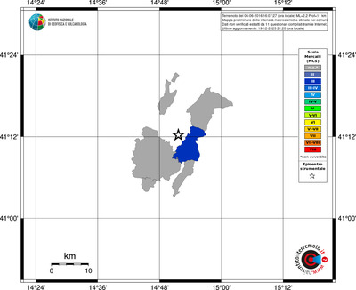 Mappa MCS - territori comuni