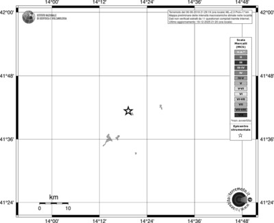 Mappa MCS - territori località