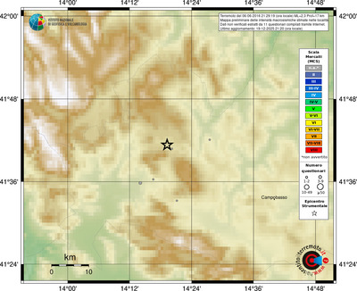Mappa MCS - località